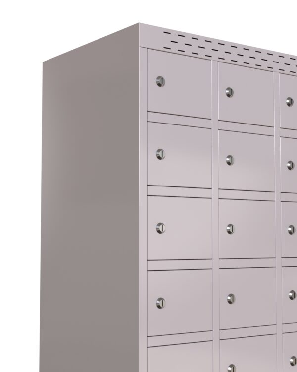 Taquilla de carga de móviles 30 puertas gris